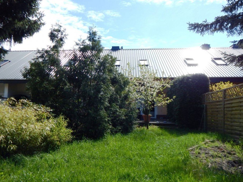 Geb�uder�ckseite Einfamilienhaus Strausberg