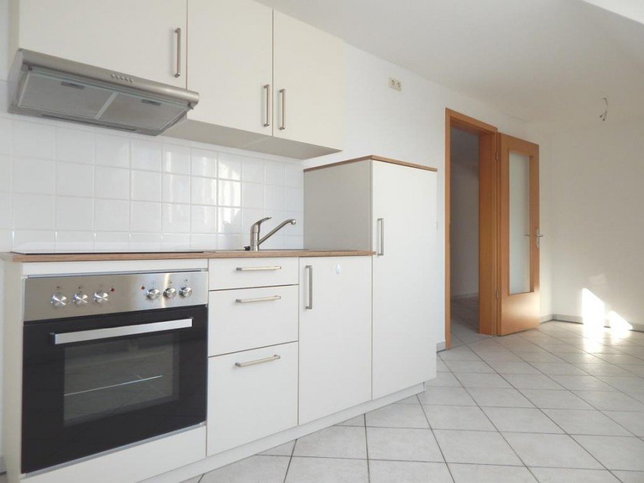 K�che mit Einbauk�che Wohnung Strausberg