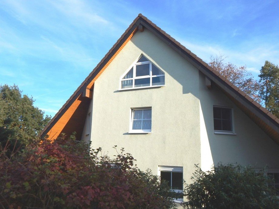 Hausansicht Doppelhaush�lfte Strausberg