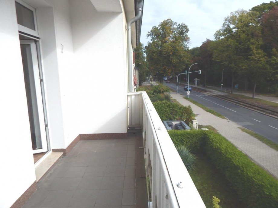 Blick vom Balkon Wohnung Strausberg