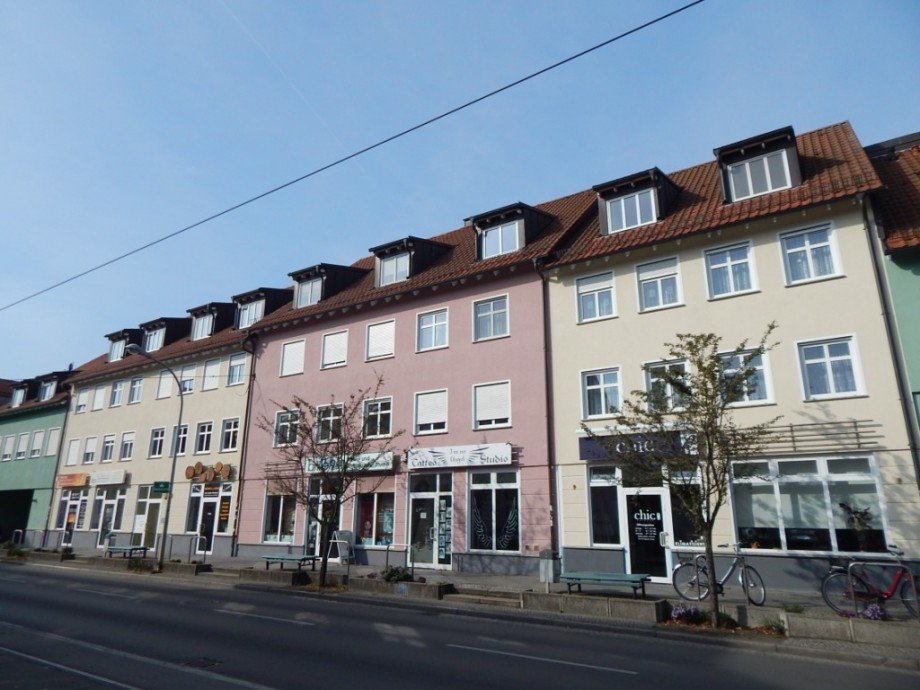 Stra�enansicht Wohnung Strausberg