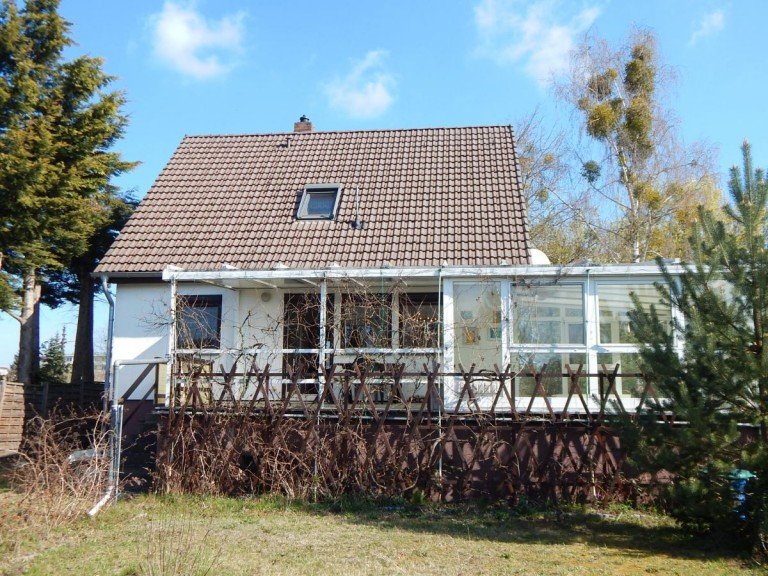 Ansicht Gartensete Strausberg Einfamilienhaus NEU: Einfamlienhaus mit Wintergarten und Tiefgarage zum Superpreis!!
