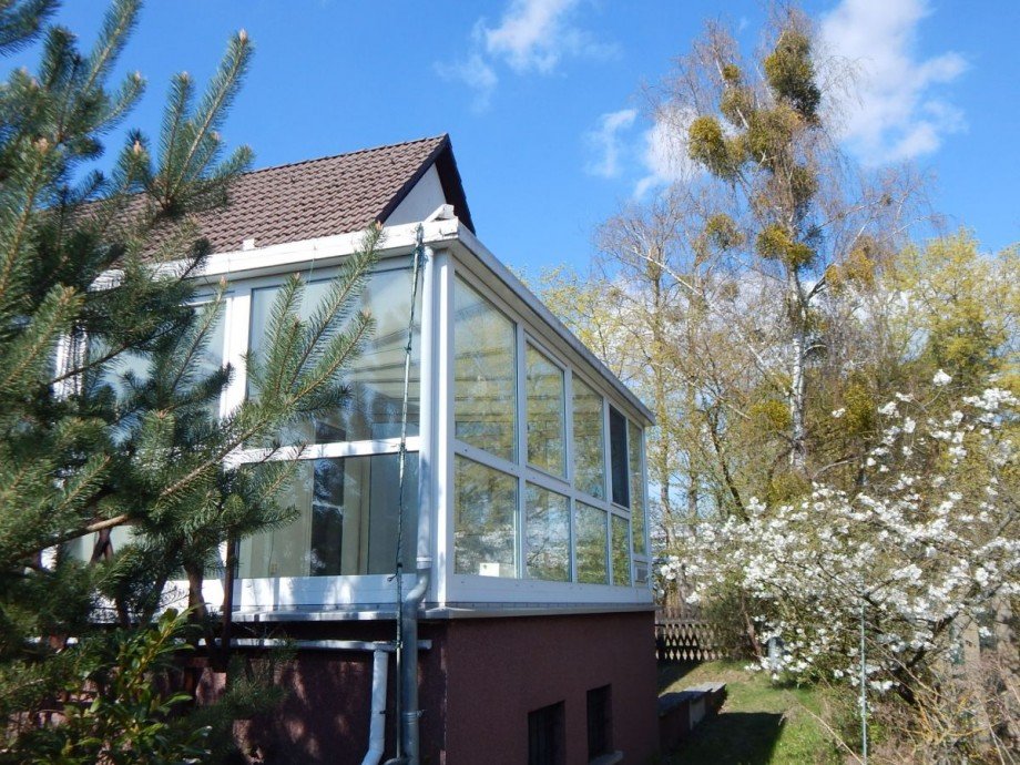 Wintergarten auf Tiefgarage Einfamilienhaus Strausberg